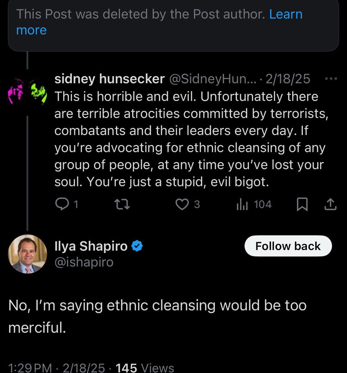 Jenin Younes (@jeninyounesesq) on Twitter photo The Manhattan Institute, a conservative think tank that has railed against cancel culture, reportedly fired Glenn Loury (<a href="/GlennLoury/">Glenn Loury</a>) for opposing Israel’s actions in Gaza. At the same time, the Manhattan Institute continues to employ Ilya Shapiro, who has openly advocated for The Manhattan Institute, a conservative think tank that has railed against cancel culture, reportedly fired Glenn Loury (<a href="/GlennLoury/">Glenn Loury</a>) for opposing Israel’s actions in Gaza. At the same time, the Manhattan Institute continues to employ Ilya Shapiro, who has openly advocated for