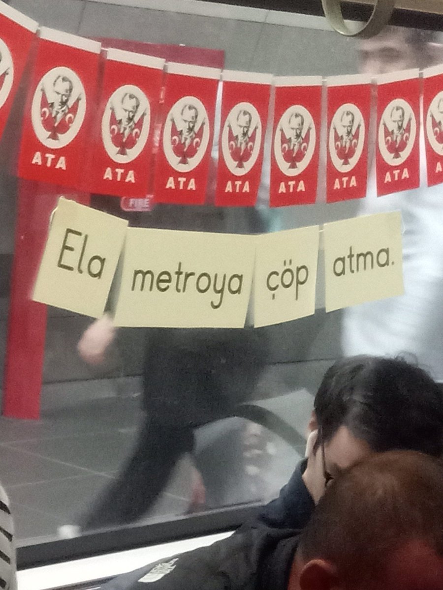 ***Alay etme?

(İstanbul Metro)

İt's not good.