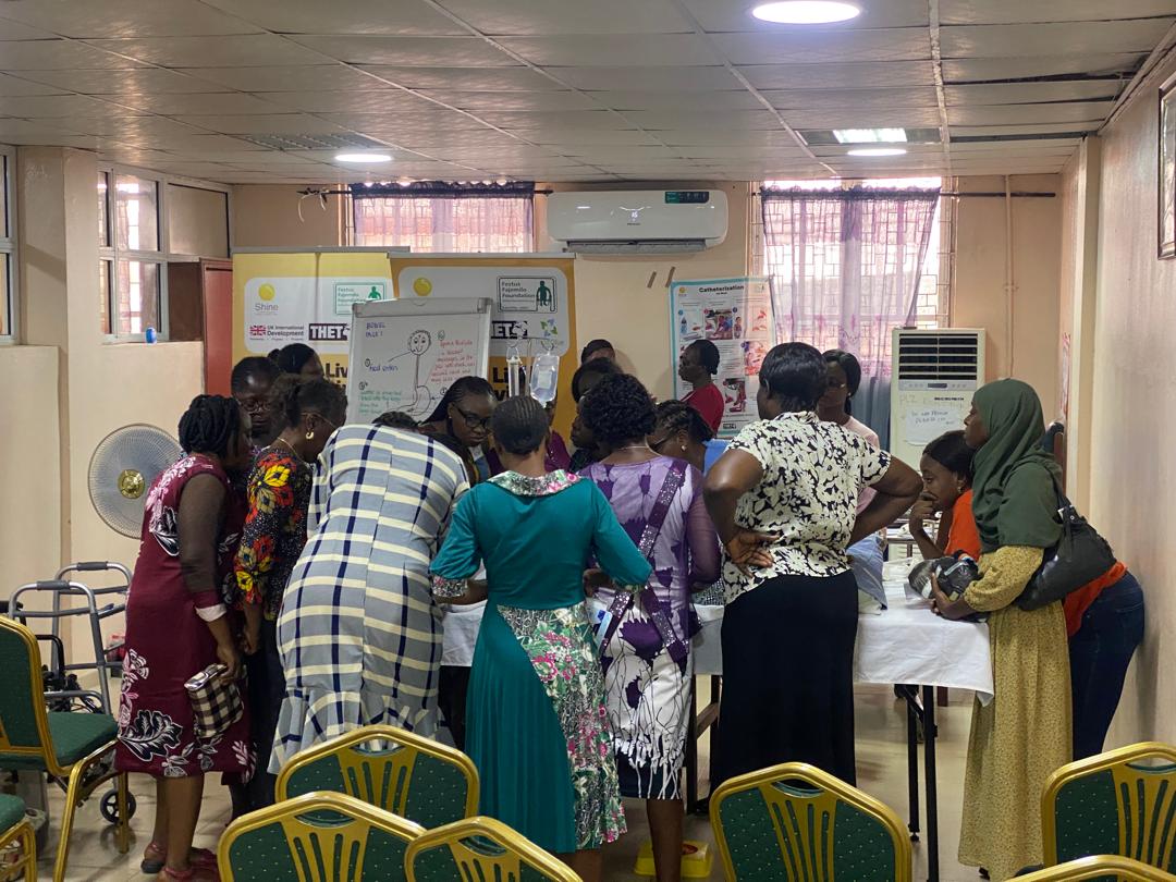 Training <a href="/uchibadan_/">UCH IBADAN NIG</a> for nurses from 4 partner Public health facilities, South-West Nigeria by <a href="/FFajemilo/">Festus F. Foundation (FFF)</a> <a href="/SHINEUKCharity/">Shine</a>, strengthening health workforce skills in continence care with funding support from <a href="/DHSCgovuk/">Department of Health and Social Care</a> &amp; managed by <a href="/THETlinks/">Global Health Partnerships (formerly THET)</a> &amp; <a href="/Ducit_Blue/">DUCIT BLUE SOLUTIONS</a>