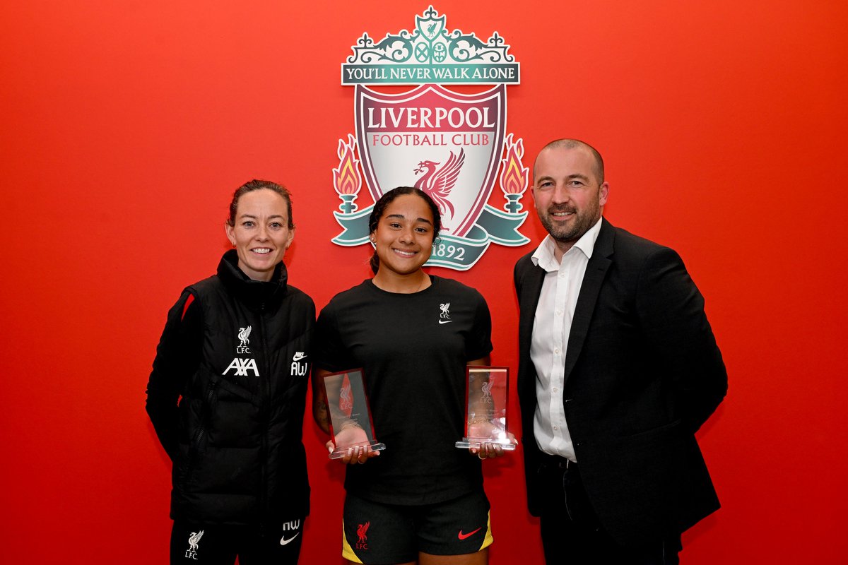Players' Player of the Year 🏆
Young Player of the Year 🏆

Olivia Smith 👏