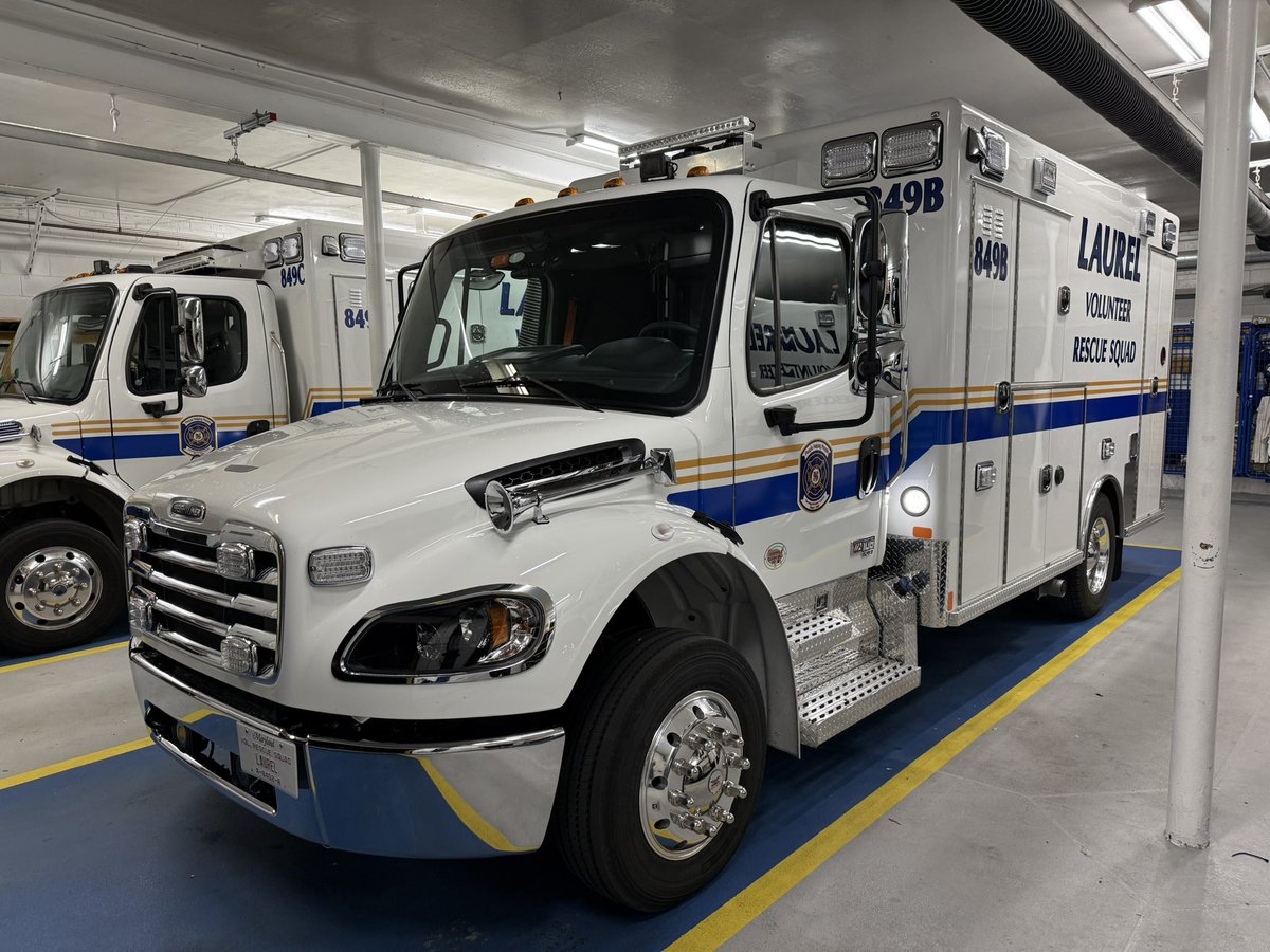 Ambulance 849B is back from Excellance Ambulance of Madison Alabama. Originally a 2014 Freightliner M2/ Excellance EHD has had the Excellance Module totally Refurbished Inside and Out. Ambulance 849B now a 2026 Freightliner M2