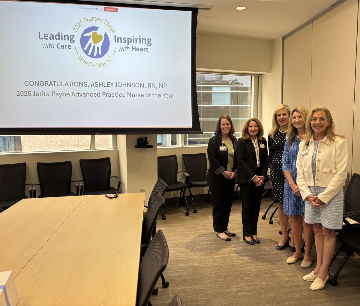 JacksonHeatherJ's tweet photo. Huge 🎊congratulations 🎊 to Ashley Johnson, DNP, APRN, FNP-C, named the 2025 Jerita Payne Advanced Practice Nurse of the Year 🏆by @VUMChealth!
#NursesWeek #AdvancedPracticeNursing #VICCAdvancedPractice ⭐️ https://t.co/QRDpGLQYFc