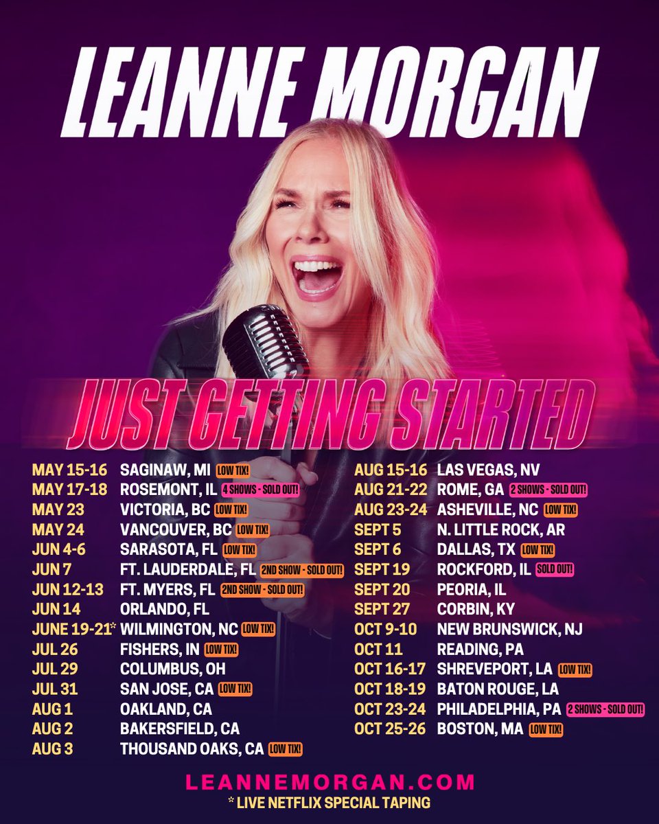 Leanne Morgan (@leannecomedy) on Twitter photo LeanneMorgan.com LeanneMorgan.com