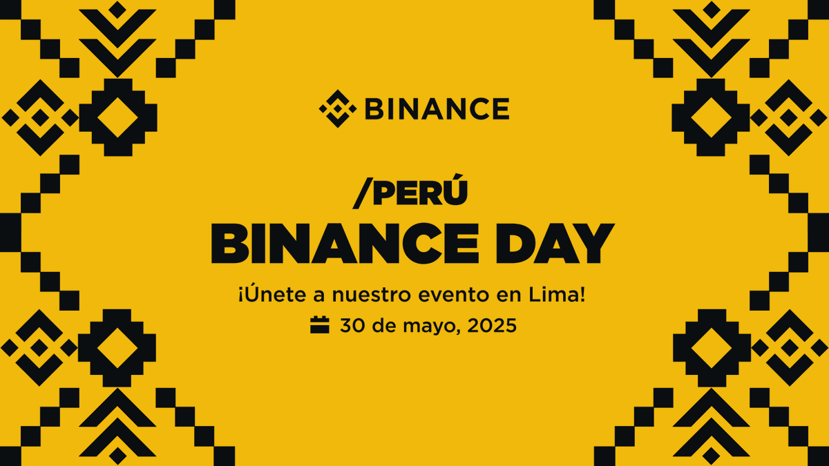 BinanceLATAM's tweet photo. ¡Llamando a los Binancians peruanos! 🇵🇪
Nuestro primer evento en Perú es una realidad. ¿Están listos?

🔥 Muy pronto más info. https://t.co/I9WBb5tTns