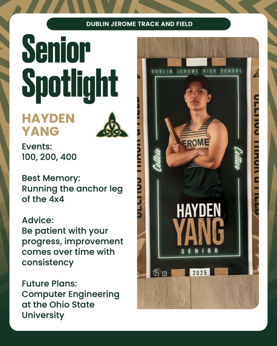 Next senior spotlight is Hayden!