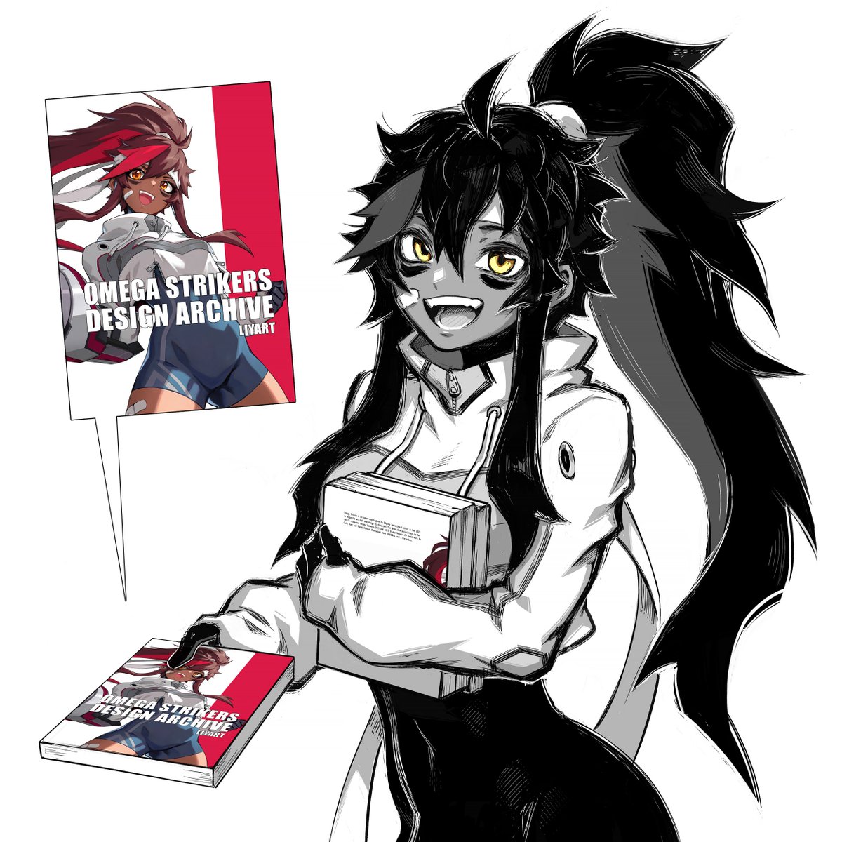 liyartsketches's tweet image. I made an Omega Strikers artbook, it includes all the sketches I've been making of the characters+some I never shared. Link in my bio!