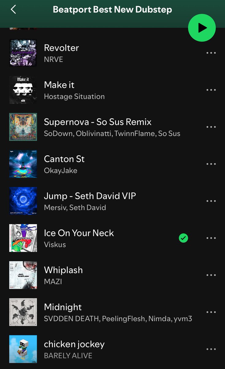 Ice on your neck was added to Deadbeats Radio and Beatports Best New Dubstep!