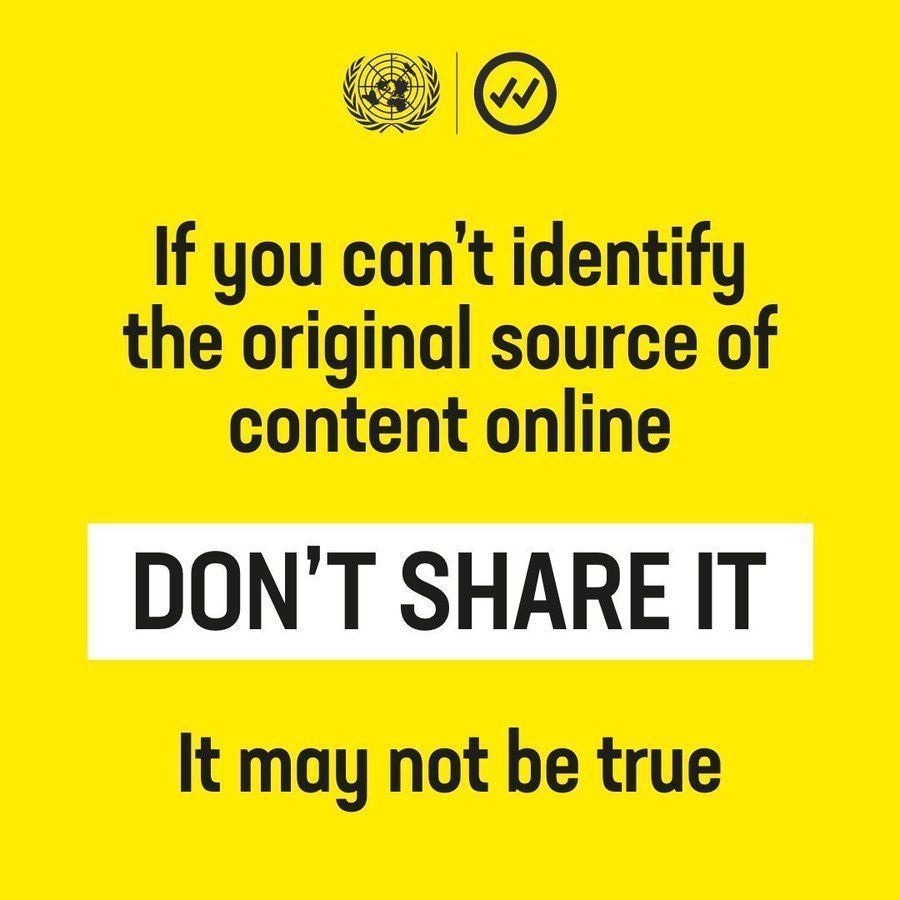 Misinformation. Cybersecurity. Information overload.

Fighting #disinformation is crucial in the digital age.

Check your facts and don't believe everything you read!

#PledgeToPause ⏸️ buff.ly/40W1h19