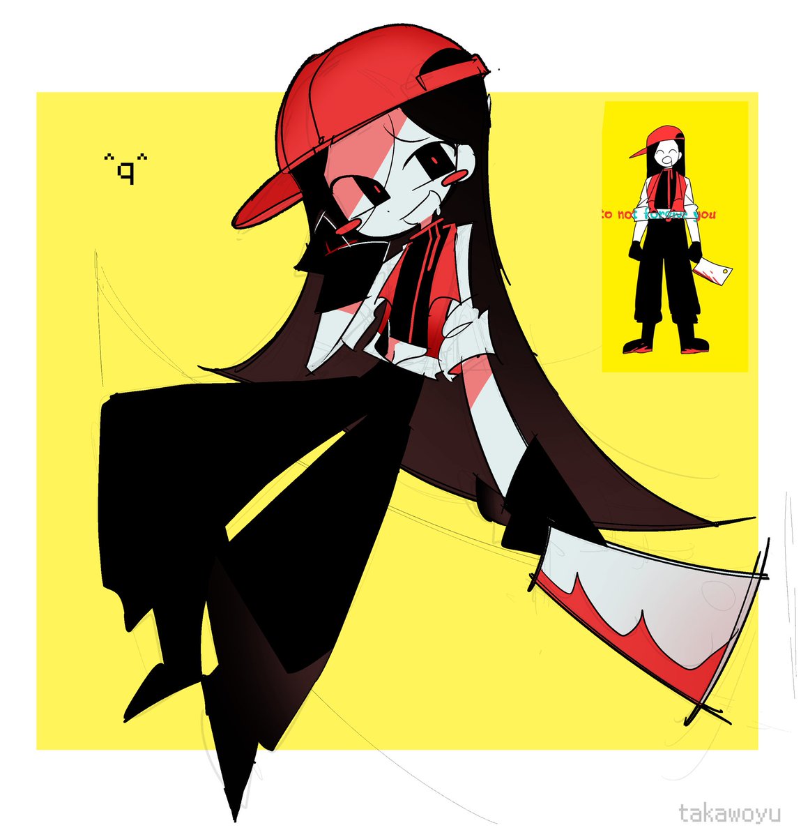 butchervanity #yixi」|takawoyuのイラスト