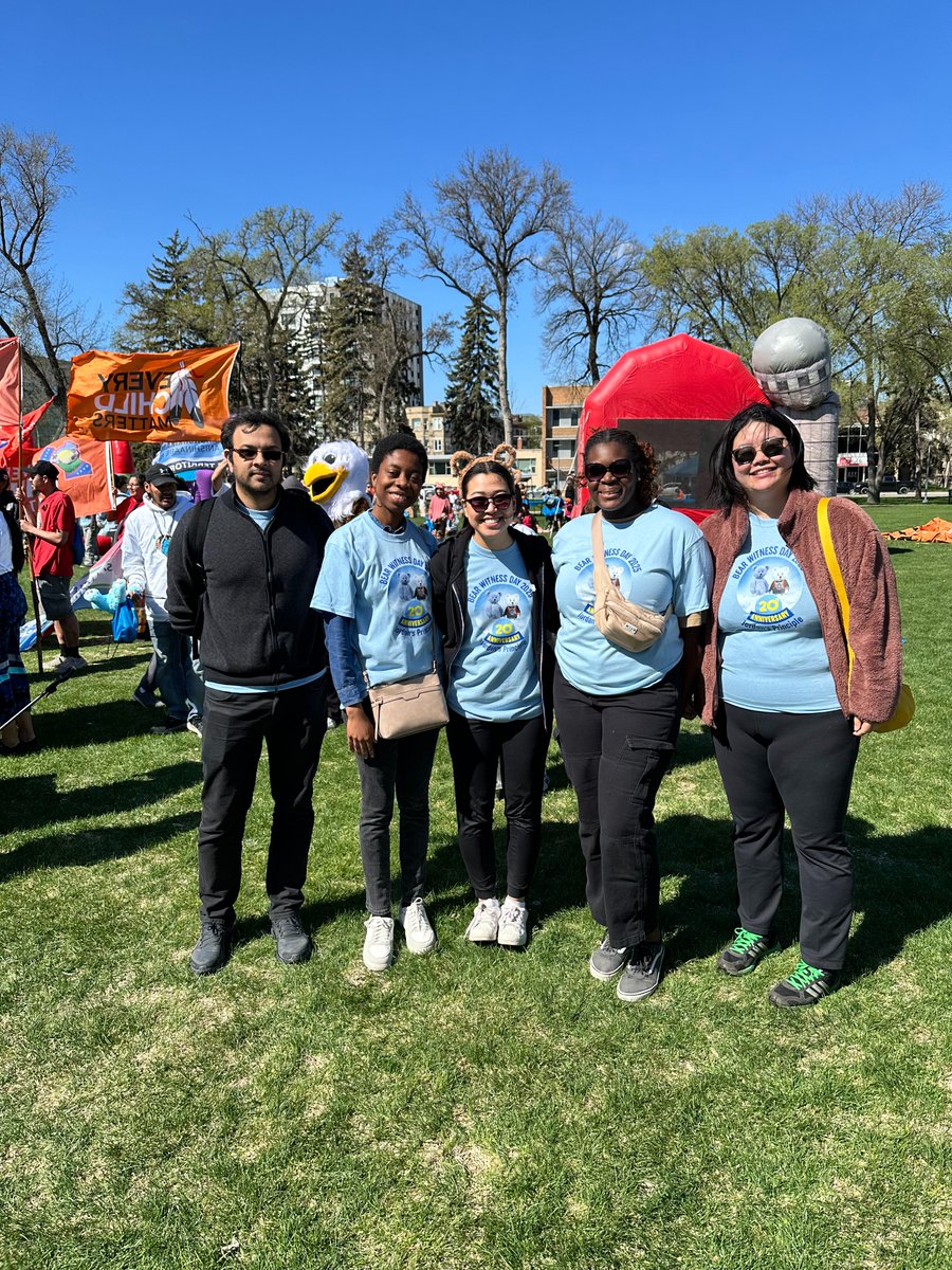 Today DREAM participated in the 20th Anniversary of Jordan’s Principle Bear Witness Day awareness walk. Bear Witness Day is a time to honour Jordan River Anderson and calls on people of all ages to "bear witness" to the importance of fully implementing Jordan's Principle. 🧸💙