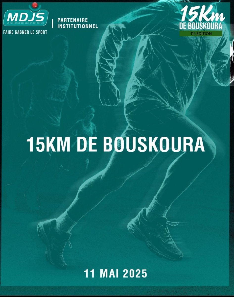 Les 15 km de Bouskoura font leur grand retour en 2025 pour une nouvelle édition au cœur de la forêt — un rendez-vous placé sous le signe de l’endurance, de la nature et du dépassement ...