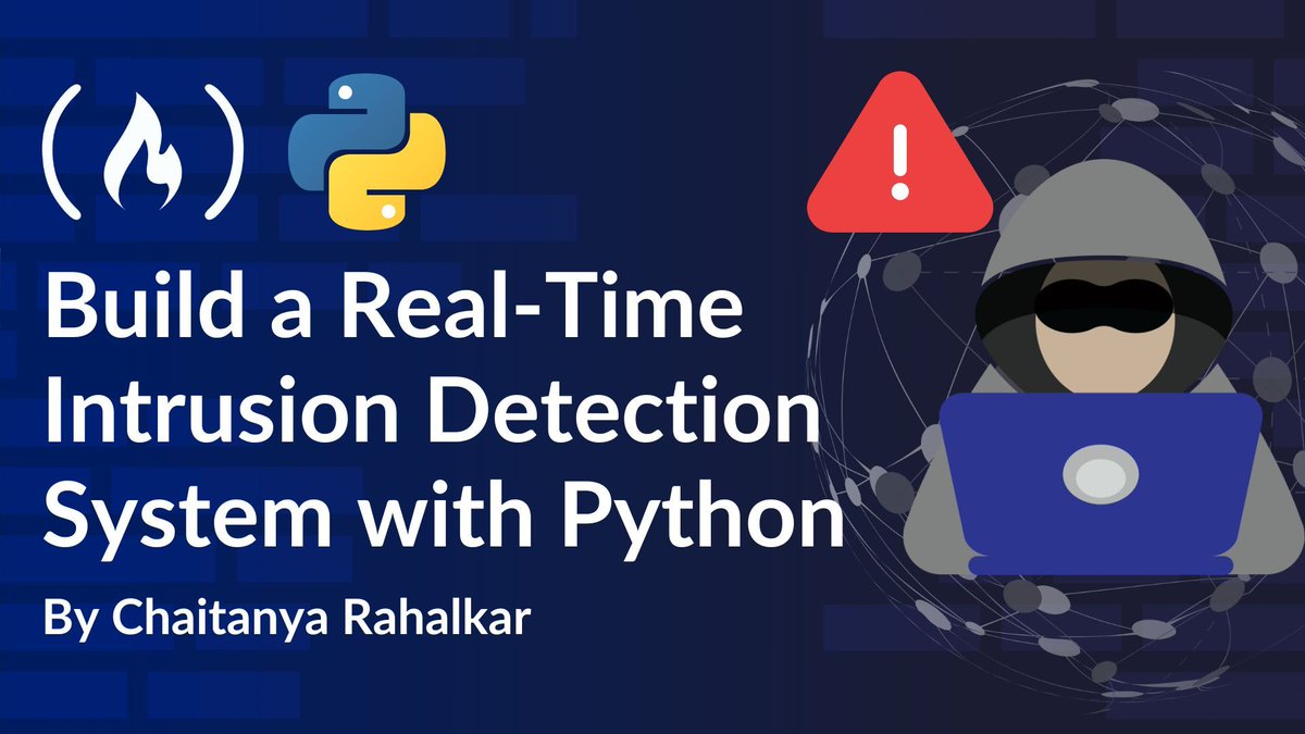 An Intrusion Detection System acts like a security camera for your network. 

And in this in-depth tutorial, <a href="/chairahalkar/">Chaitanya Rahalkar</a> teaches you how to build a real-time IDS with Python.

It'll alert you to any potential cyber attacks and security breaches so you can keep your network