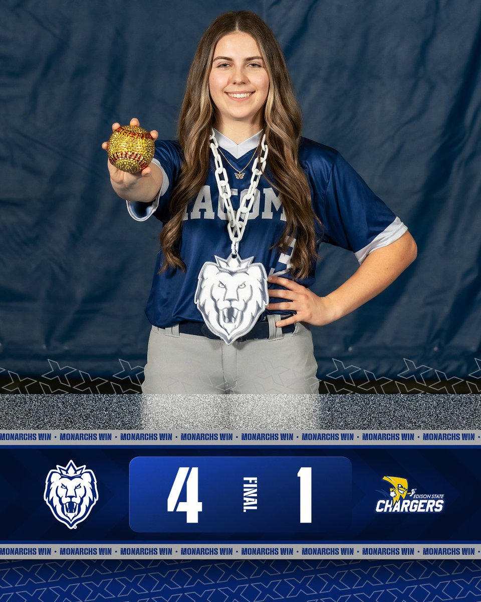 Macomb Athletics (@macombmonarchs) on Twitter photo Survived ... Advanced!!! 🥳
<a href="/MacombSoftball/">Macomb Softball</a> 4, Edison State 1
The Monarchs trailed 1-0 and were down to their final strike before Madalyn Roberson and Savanna Smith played the role of hero in a 4-1 victory! Elimination game vs. Lake Michigan coming up soon! Survived ... Advanced!!! 🥳
<a href="/MacombSoftball/">Macomb Softball</a> 4, Edison State 1
The Monarchs trailed 1-0 and were down to their final strike before Madalyn Roberson and Savanna Smith played the role of hero in a 4-1 victory! Elimination game vs. Lake Michigan coming up soon!