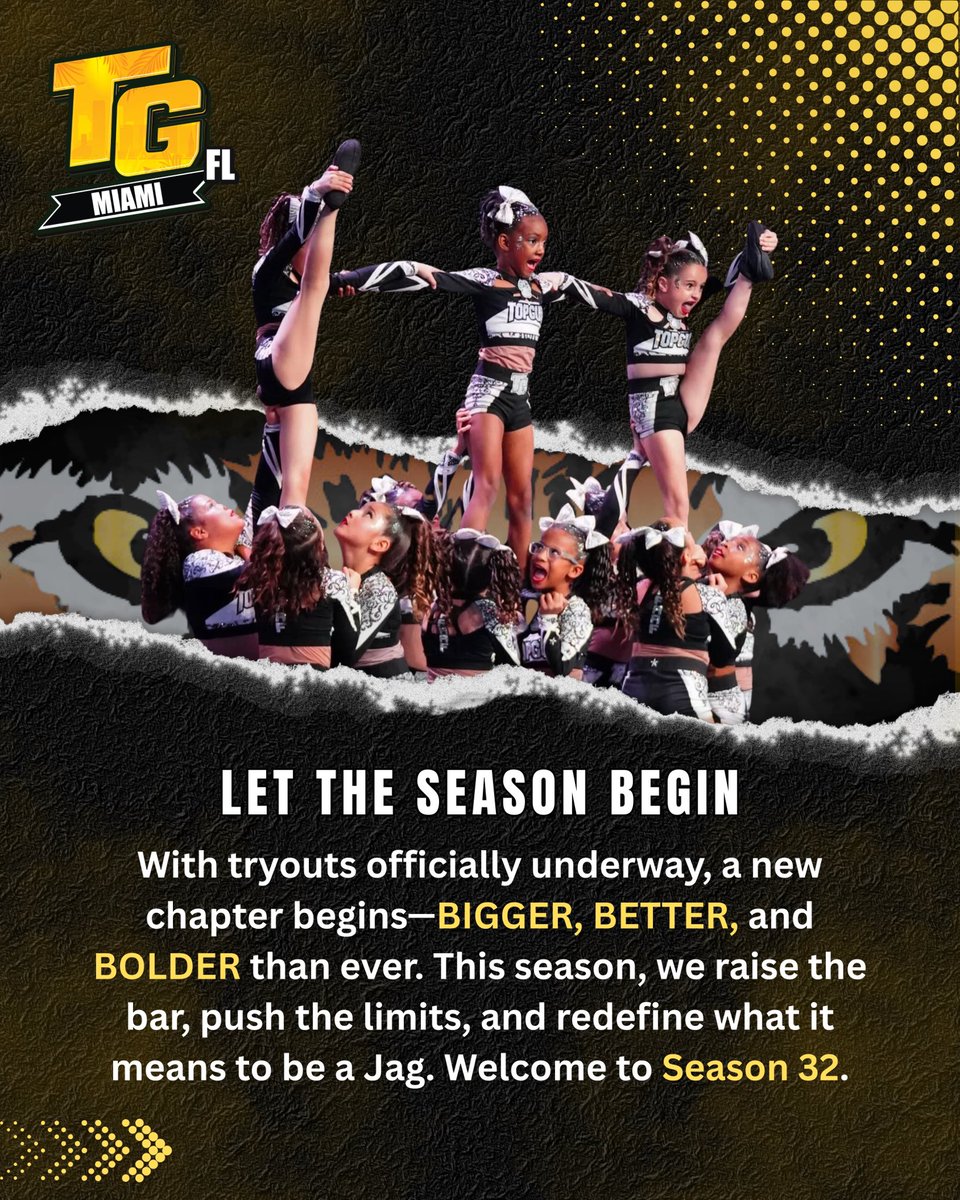 TopGunJags305's tweet image. 🥰DAY 3 of ✨EVALUATIONS is HERE!

💡Evaluations are where it all begins—our teams are built based on the talent &amp;amp; potential we see during these sessions. 

That means 🫵YOU play a major role in shaping Season 32!

🔗 Topgunjags.com/evals

#TopGunJags32 🐆 #OAFAAF 🖤💛