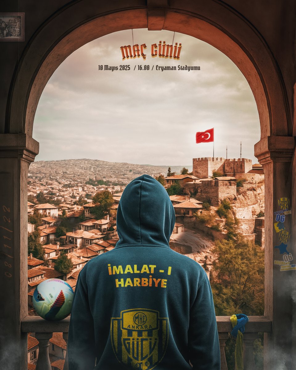 MAÇ GÜNÜ | MATCH DAY

🏆 38. Hafta
🆚 MKE Ankaragücü'müz - Amed SF
🏟 Eryaman Stadyumu
📆 10.05.2025
⏱️ 16.00

📲 #VazgeçmekYok