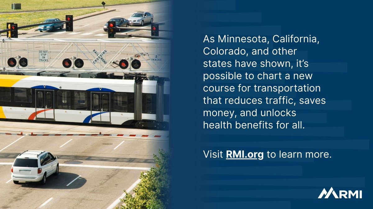 Minnesota is driving forward the conversation about increasing transportation choices, inspiring other states to join the race to unlock traffic reduction, cost savings, health benefits, and the economic opportunities of abundant transportation options. bit.ly/4kbrbUT