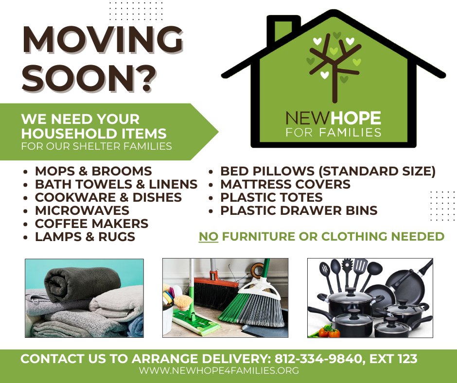 Moving? Give your gently loved stuff to us and we'll make sure it goes to a nice new family.
We accept donations every week day 9am to 4pm. Please call to arrange delivery!