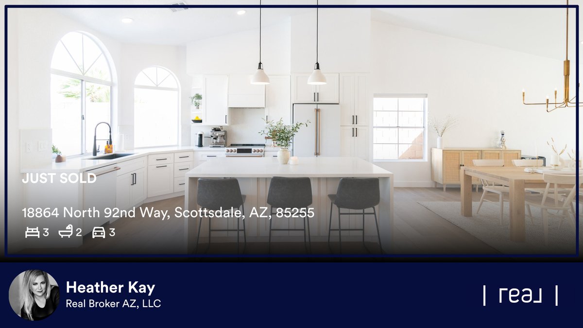 Transition2AZ's tweet image. 🛌 3 🛀 2 🚘 3
📍 18864 North 92nd Way, Scottsdale, AZ, 85255

rma.reviews/v37pcf1mol5t

3 bed | 2 bath | 3 carScottsdale18864 North 92nd Way

realestate #kw #kwluxury #heatherkay #movingtoarizona