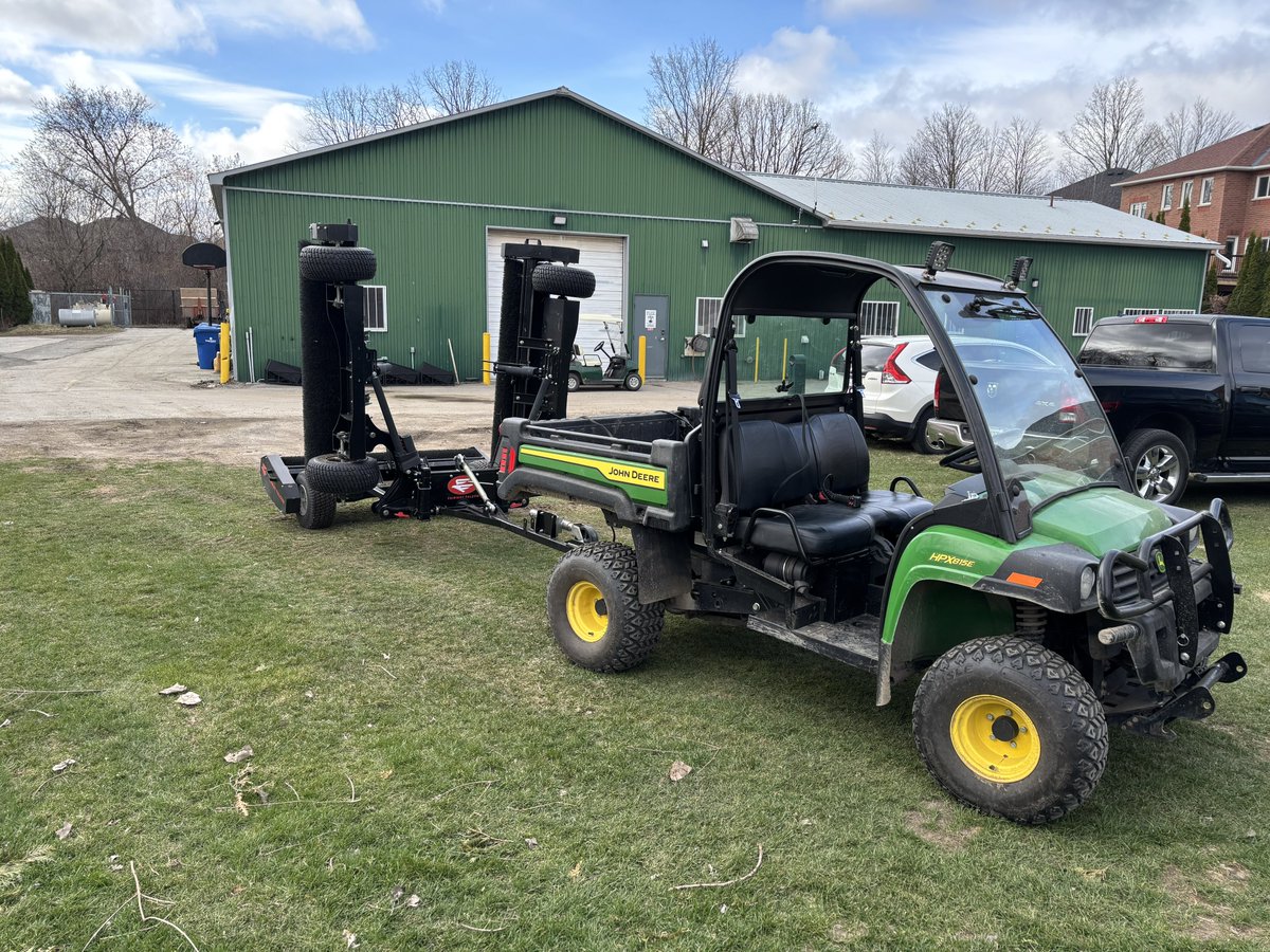 FI Equipment (@fiequipment) on Twitter photo We had the Fairway Falcon out <a href="/CedarBraeGolf/">Cedar Brae Golf Club</a> in mid April to showcase the advantages for weekly grooming.
Whether you are trying to remove worm castings, improve HOC, or work in top dressing, the fairway brush is a versatile tool to add to the greens keeping arsenal.
04/16/25 We had the Fairway Falcon out <a href="/CedarBraeGolf/">Cedar Brae Golf Club</a> in mid April to showcase the advantages for weekly grooming.
Whether you are trying to remove worm castings, improve HOC, or work in top dressing, the fairway brush is a versatile tool to add to the greens keeping arsenal.
04/16/25
