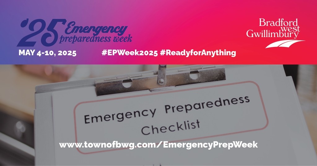 In an emergency, having a supply kit will help keep you and your family safe!
Some items to include are food, water and a battery-operated or crank flashlight.

Visit ontario.ca/page/be-prepar… to read more about the items to include in your kit.