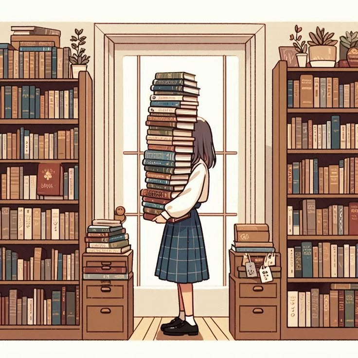 BookTasters's tweet photo. Too many books? Never heard of her.📚✨

Photo credit:- @anandkomal860 via Pinterest https://t.co/DSlEuIYx9s