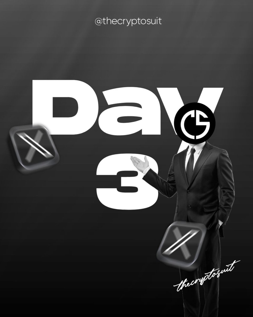 thecryptosuit's tweet image. Day 3 of the #BCSVChallenge by @phoenixweb3_
stats:
followers: +90/100
Earnings:0/$1000
Made some friends in the CT space and Elon decided to limit my activities but all&apos;s good l. We grow again tomorrow 🔥