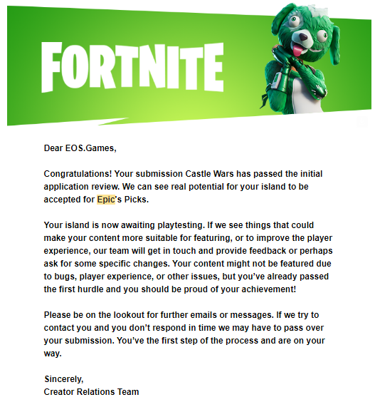 EOS Games tweet media