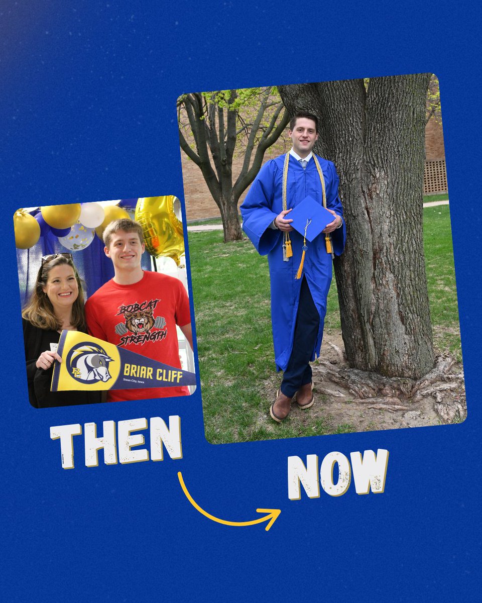 briar_cliff's tweet photo. Then ➡️ Now 🎓
Congratulations to the Class of 2025! We are beyond proud of everything you’ve accomplished during your time at The Cliff. We can’t wait to see where life takes you next and we will be cheering you on every step of the way.
#ThisIsBCU #ClassOf2025 https://t.co/gqA9MKeOjE