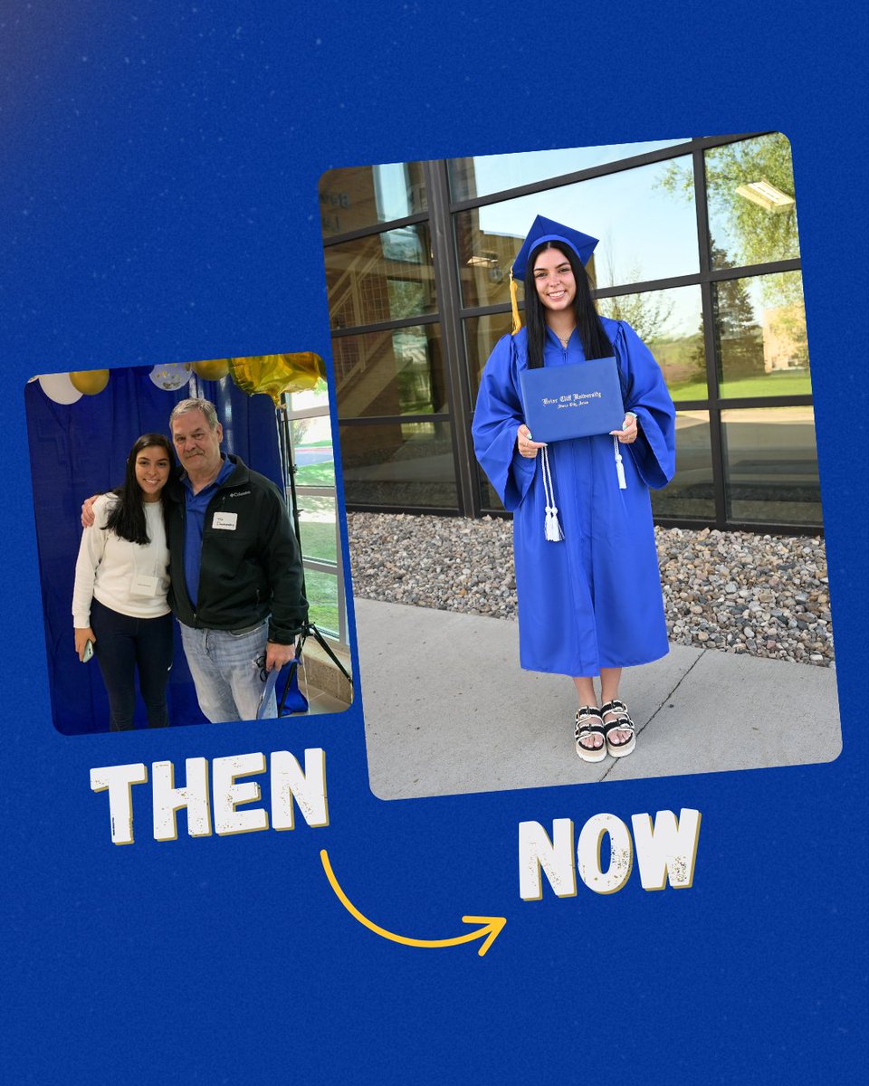 Then ➡️ Now 🎓 

Congratulations to the Class of 2025! We are beyond proud of everything you’ve accomplished during your time at The Cliff. We can’t wait to see where life takes you next and we will be cheering you on every step of the way.

#ThisIsBCU #ClassOf2025