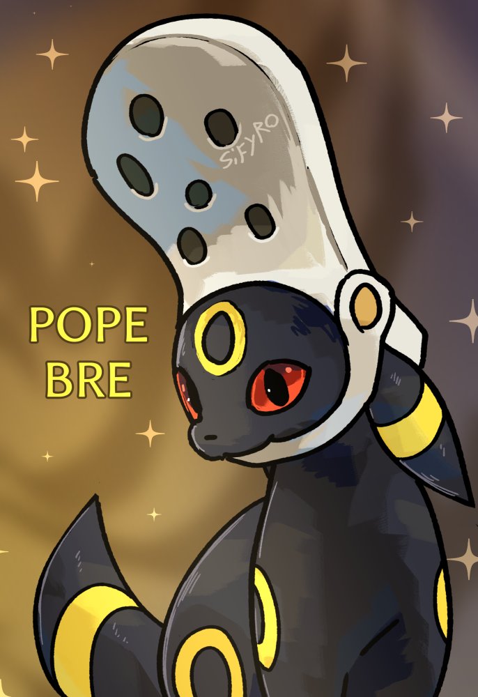 I'm posting this pope bre again because yes