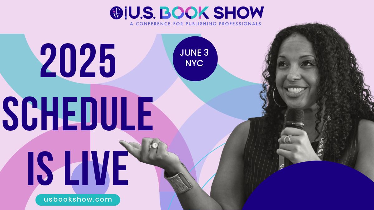 PublishersWkly's tweet photo. The countdown to U.S. Book Show 2025 has begun!
Join us on June 3 for keynotes, panels, & sessions that will ignite ideas for the future. Check out the full schedule online and register today!
https://t.co/hiqLFZ97tO
#USBookShow2025 #PublishingInsider #NextGenPublishing https://t.co/3V8aRTcX5g