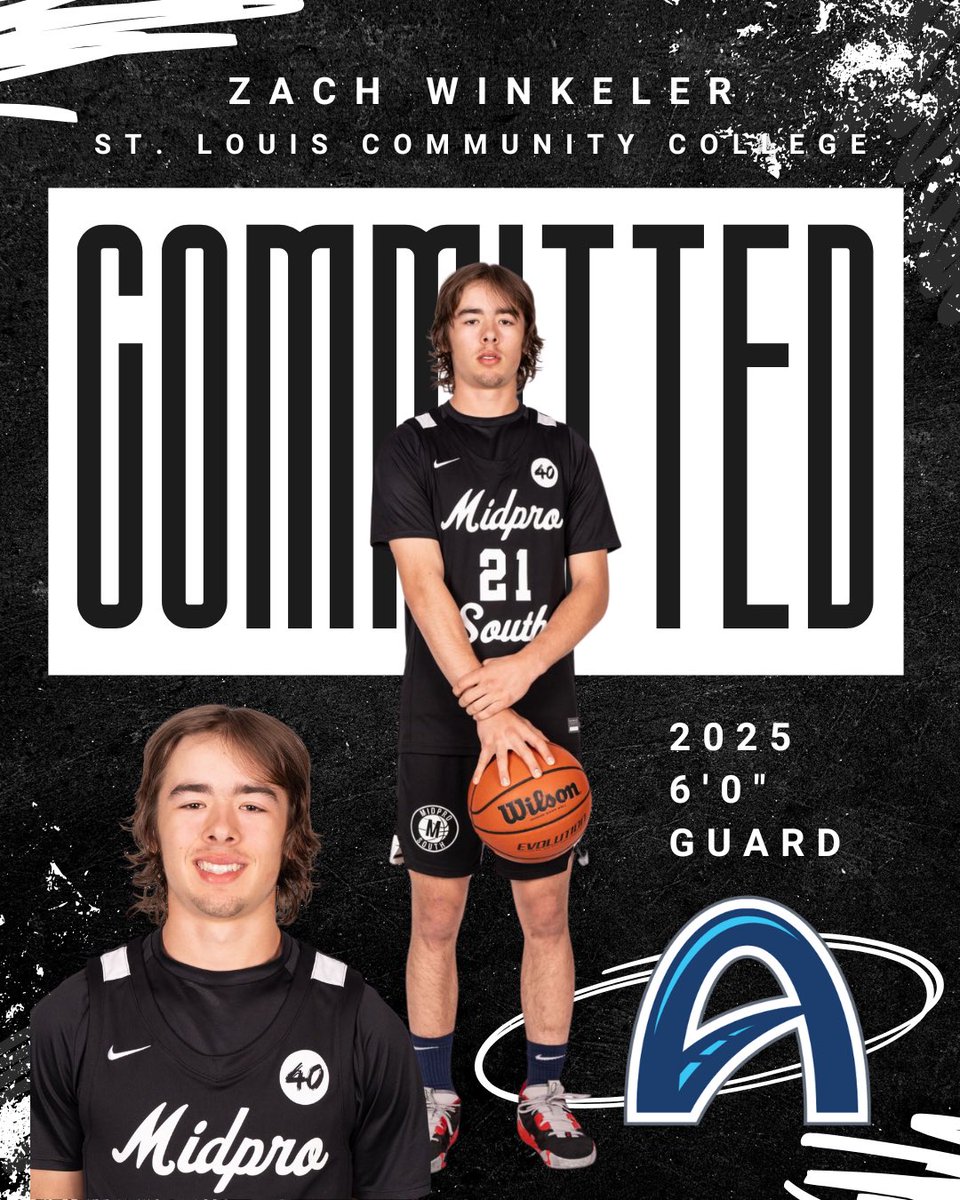That makes 7 out of our 8 senior of our 2025 class signed, sealed &amp; delivered! Proud of you! 

Senior Zach Winkeler has committed to St. Louis Community College (JUCO) Proud of you! <a href="/zach_winkeler/">Zach Winkeler</a> 👏 #TrustTheProcess #MidProFam