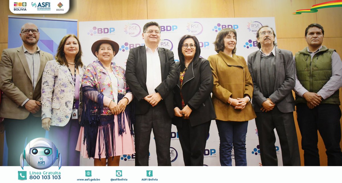 La Directora General Ejecutiva, Lic. Ivette Espinoza Vasquez, asistió a la inauguración del Programa de Contribución Social "Huella Verde - 2025" del Banco de Desarrollo Productivo SAM.

#ElGobiernoNacionalCumple
#ElSistemaFinancieroSólidoYSolvente
#EstamosSaliendoAdelante