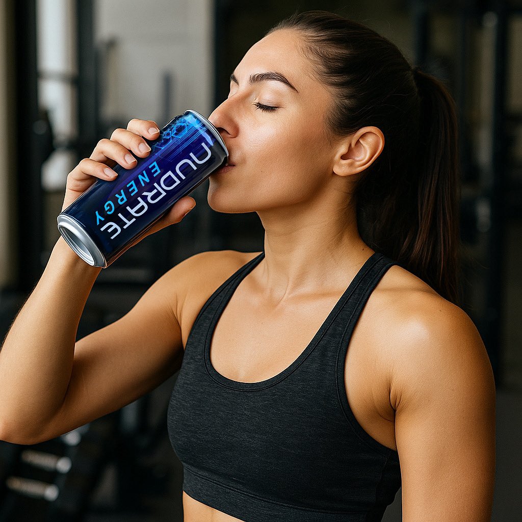 Nudrate's tweet photo. 💥 UNSTOPPABLE ENERGY. UNDENIABLE FOCUS.
 She doesn’t wait for motivation — she creates it. Powered by Nudrate, she fuels her grind with clean energy that keeps up with every rep, every set, every goal. 💪⚡
No crash. No sugar. Just pure performance. https://t.co/FkQ3HmzkzL