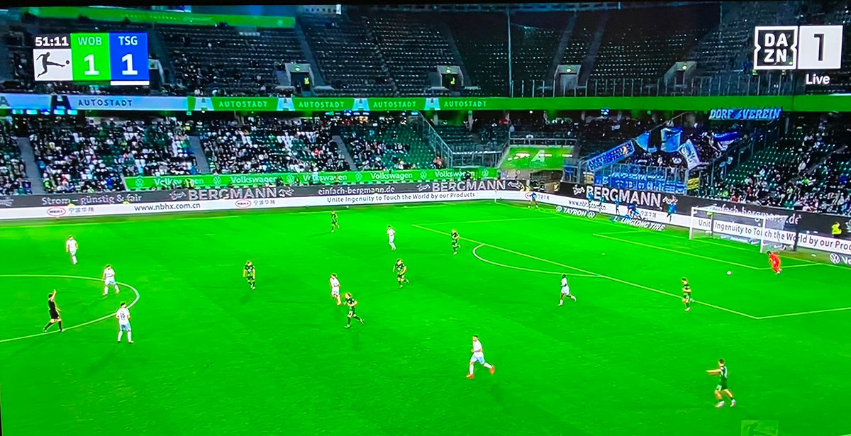 Freitag, 09.05.2025, 20:30 Uhr: #wobtsg
 
Offizielle Zuschauerzahl: 20.145 in der Volkswagen Arena
Auslastung: 69,7%

Wa(h)re Zuschauer: 12.527
Reale Auslastung: 43,3%