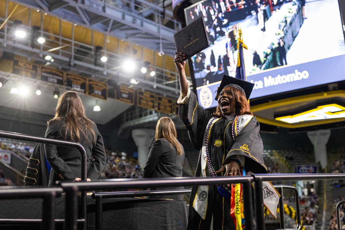 appstate's tweet photo. The tassels have turned and these @AppStateCAS students are now @appalumni! Mountaineers then, Mountaineers now and Mountaineers forever. Congratulations, grads! #AppState25 https://t.co/pC2RQl4Vst
