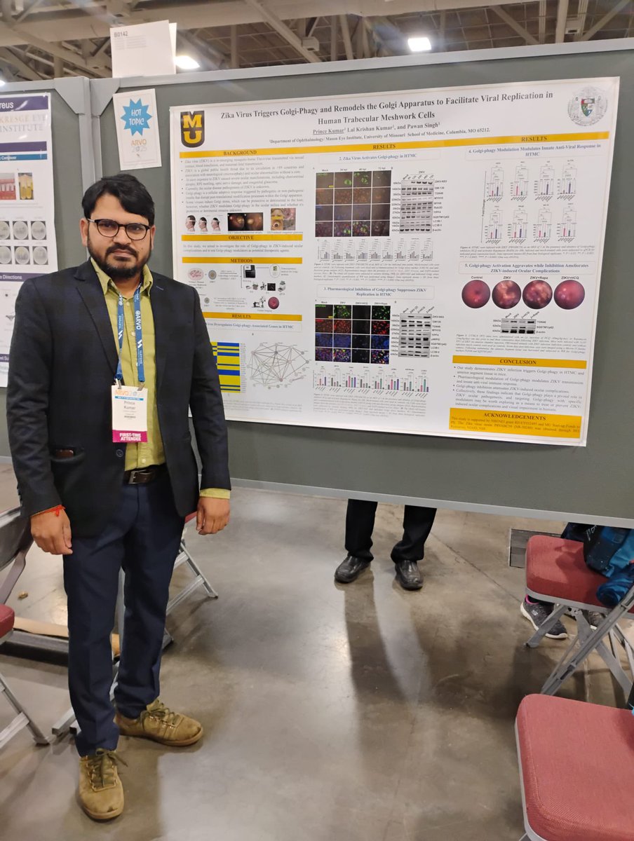 DrPawanKSingh's tweet image. Congratulations Prince for winning #MIT outstanding poster award @ARVOinfo #ARVO2025