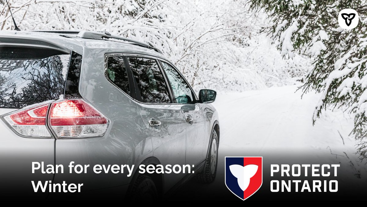 Spring is here – time to replenish your winter car kit!
Heavy snow &amp; ice are Ontario winter staples. Use the spring to replenish your winter car kit, inspect your winter tires, seals on windows &amp; doors &amp; clean heating equipment.

Learn more: ontario.ca/page/winter-st… #EPWeek2025