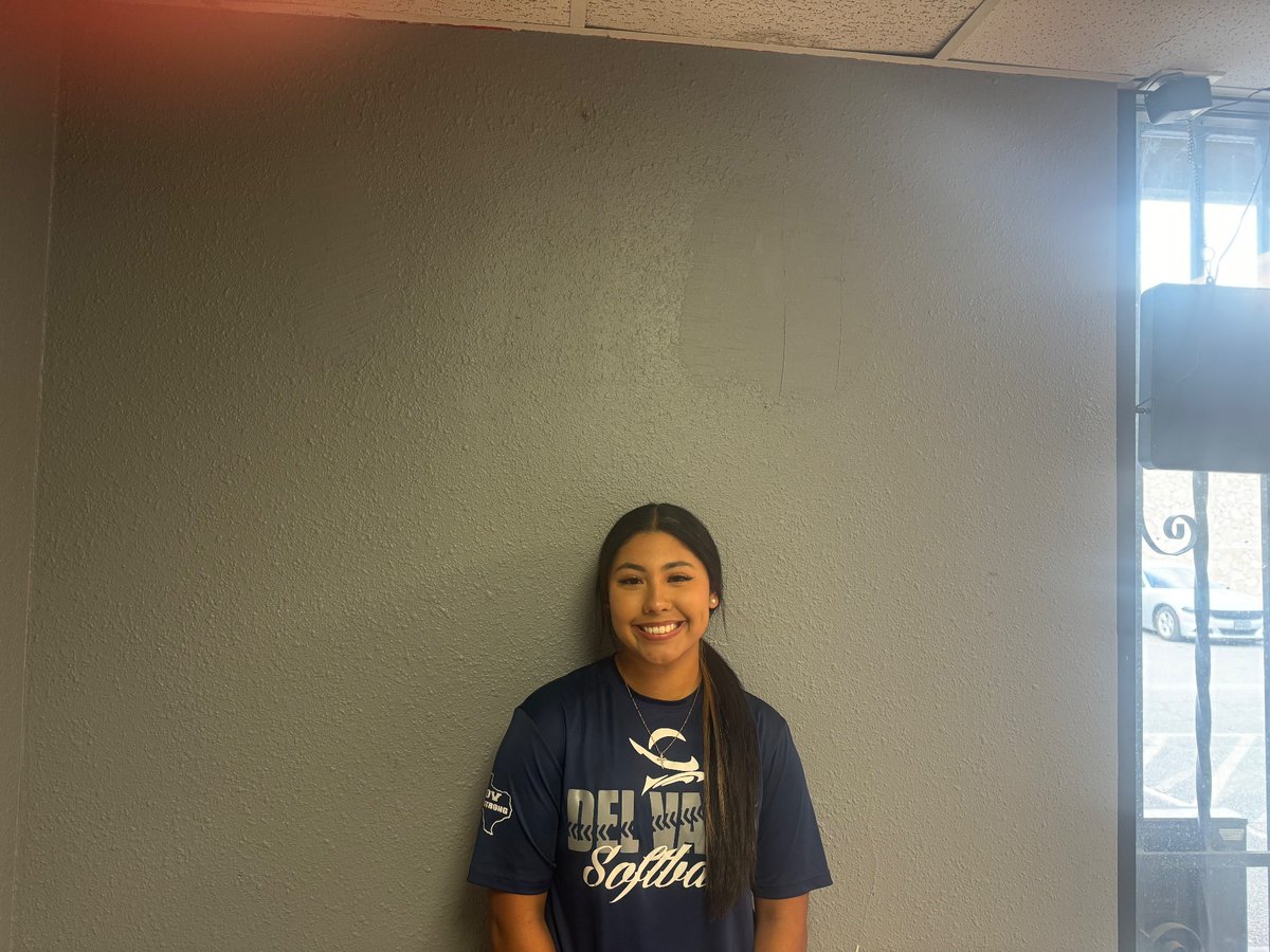 Mia Estrada played a key role in Del Valle’s run to the regional semis in 5A softball l. She’ll play at EPCC next year