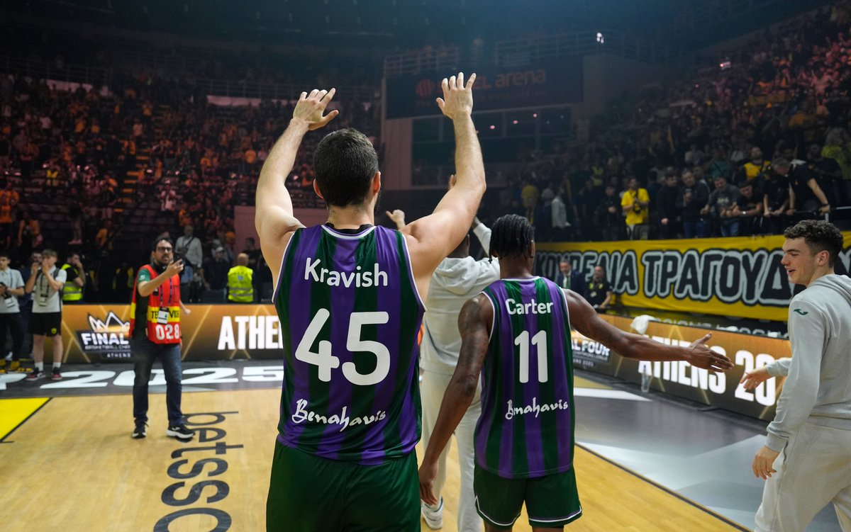 🔥 ¡¡¡ESTAMOS EN LA FINAL!!!🔥

💚💜 #YoSoyDelUnicaja #BasketballCL #FinalFour