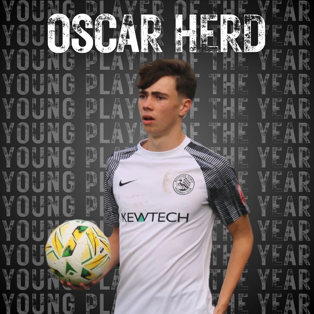 Next up is <a href="/RoystonU23/">Royston Town FC Reserves</a> and their Young Player of the Year is Oscar Herd - picking up his 2nd award of the night