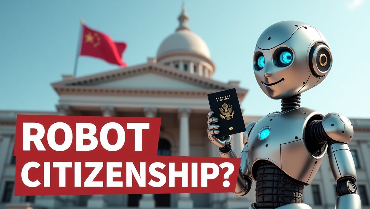 Truthorb_news's tweet image. 🤖 BREAKING: A country has just granted citizenship to a robot.

Yes, you read that right.

This moment changes everything — the future of humanity just took a wild turn.

🎥 Full story → youtube.com/watch?v=M2PPpl…

#RobotCitizenship #AI #FutureTech #BreakingNews