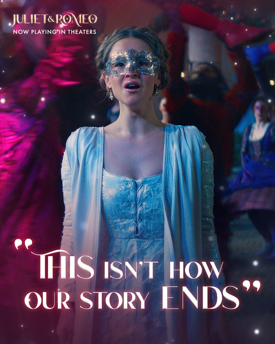 See their story on the big screen 💞 #JulietandRomeo is now playing only in theaters: julietandromeomovie.com/tickets