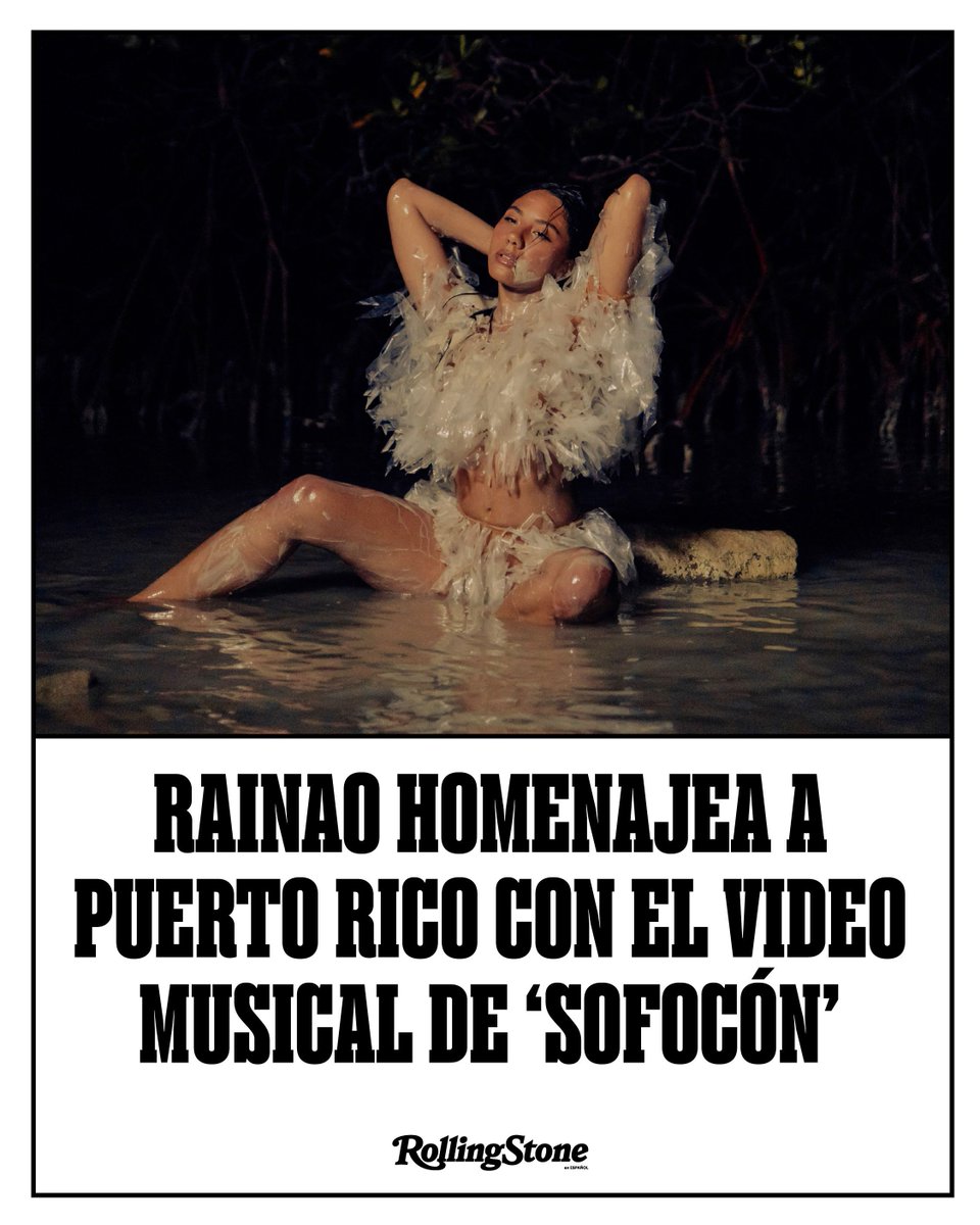 RollingStoneCol's tweet photo. 🎥🔥 En ‘Sofocón’, RaiNao se transforma en una figura mitológica que conecta con las profundidades del Caribe. Una narrativa visual que honra sus raíces puertorriqueñas. Mira el video aquí. 👇 

https://t.co/0z5tBT2VP9 

#RollingStoneEnEspañol #RollingStone #Música https://t.co/u1GZjbt226