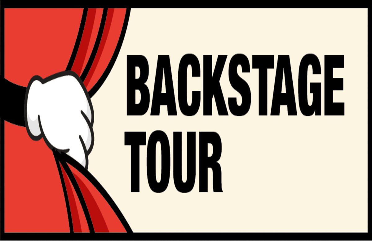 Our first 2 tours have SOLD OUT, so we have added more dates for our backstage tours!
📅 Sat 14 June | 2pm
📅 Sat 21 June | 2pm
📅 Wed 30 July | 11am
📅 Sat 9 Aug | 11am
🎟️ Book here &gt; bit.ly/3vUgvDE