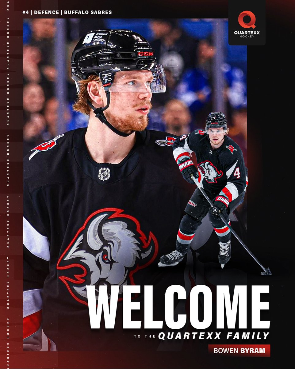 QuartexxHockey's tweet image. Excited to welcome Bowen Byram to the #QuartexxFamily ❗️🤝
