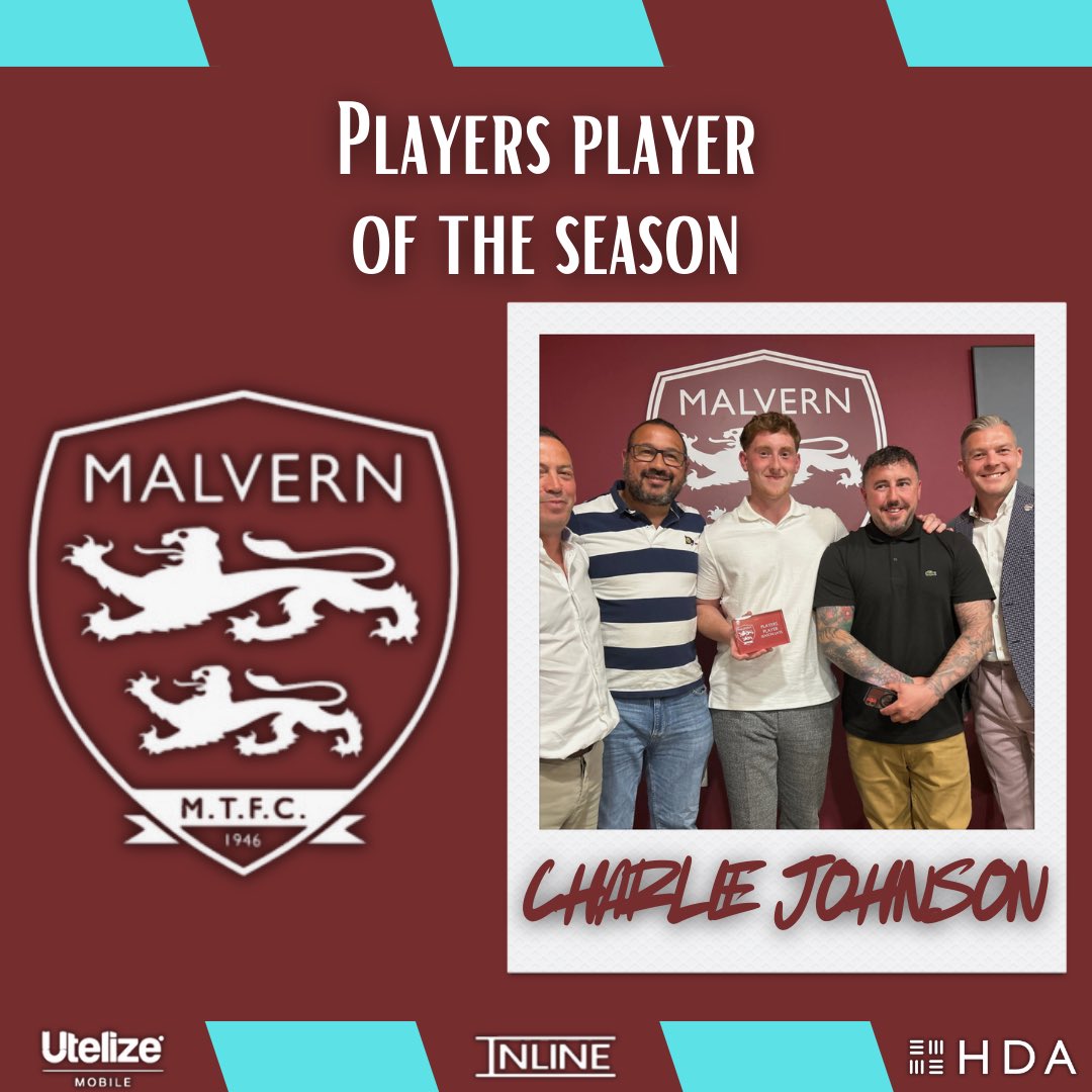 Players player of the season…

Picking up his 2nd award of the evening…

CHARLIE JOHNSON

💙💜
