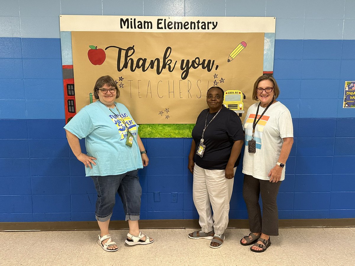Milam appreciates their teachers!  #TPSD