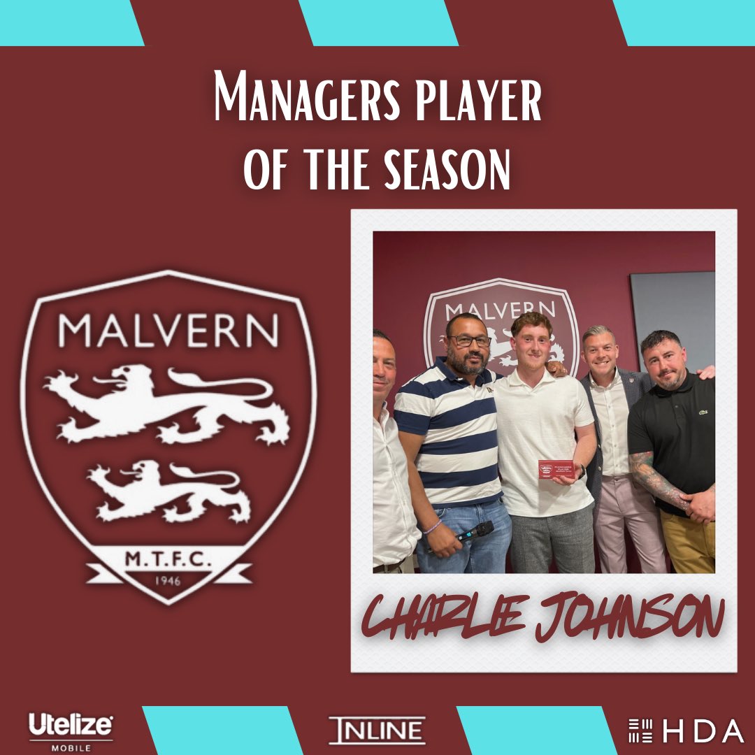 Managers player of the season…

For the third time tonight…

CHARLIE JOHNSON

💙💜