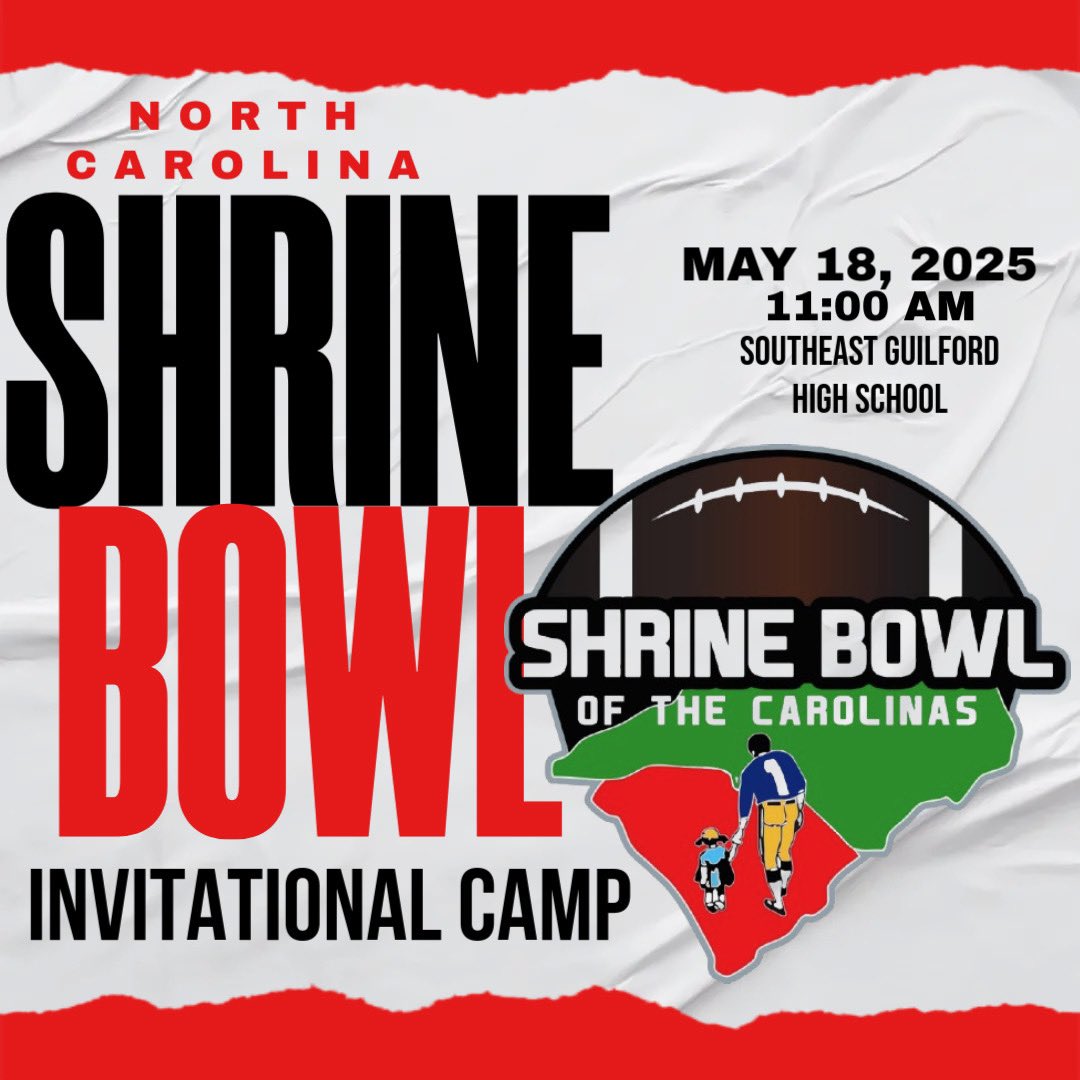 Christopher Wurster 2026 (@704wurster) on Twitter photo Honored to be invited to the Shrine Bowl invitational camp! <a href="/ShrineBowlNCSC/">Shrine Bowl NC-SC</a> <a href="/CoachesCombines/">Carolinas Coaches Combine</a> <a href="/CoachPutt/">Jon 🅿️utnam</a> <a href="/CoachBradley22/">Andrew Bradley</a> <a href="/CoachSamJulen/">Sam Julen</a> <a href="/542Simmons/">Ashton Simmons</a> <a href="/RecruitSCramer/">Stuart Cramer Football Recruiting</a> <a href="/NickVagnoneLR/">Nick Vagnone</a> <a href="/Coach_Gardiner/">Steve Gardiner</a> Honored to be invited to the Shrine Bowl invitational camp! <a href="/ShrineBowlNCSC/">Shrine Bowl NC-SC</a> <a href="/CoachesCombines/">Carolinas Coaches Combine</a> <a href="/CoachPutt/">Jon 🅿️utnam</a> <a href="/CoachBradley22/">Andrew Bradley</a> <a href="/CoachSamJulen/">Sam Julen</a> <a href="/542Simmons/">Ashton Simmons</a> <a href="/RecruitSCramer/">Stuart Cramer Football Recruiting</a> <a href="/NickVagnoneLR/">Nick Vagnone</a> <a href="/Coach_Gardiner/">Steve Gardiner</a>